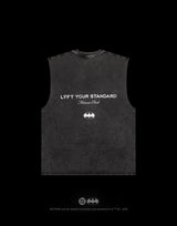 BATMAN / Bat Signal Vintage Tanktop - Black