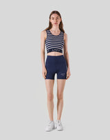 Woven Stripe Tanktop - Navy