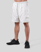 Side Pocket Nylon Shorts - Ivory