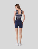 Woven Stripe Tanktop - Navy