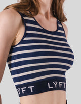 Woven Stripe Tanktop - Navy
