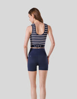 Woven Stripe Tanktop - Navy