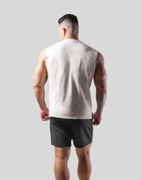 Metal logo No sleeve - Ivory