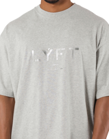 LÝFT Logo Big T-Shirt V.2 - Mix Beige