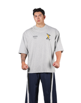 Statue Y Extra Big T-Shirt - Grey
