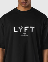 LÝFT Logo Big T-Shirt V.2 - Black