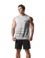 Faded Graphic Tanktop - White