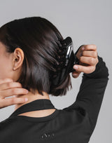 LÝFT Metal Plate Hairclip - Black