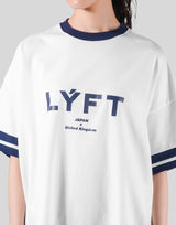 Piping Over Size T-shirt - White