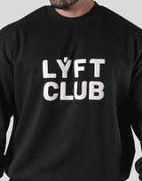 LÝFT CLUB Crewneck Sweat - Black