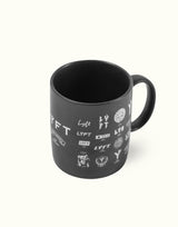 Heritage Logo Mug Cup - Black