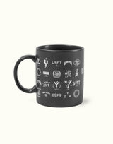 Heritage Logo Mug Cup - Black