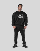 LÝFT CLUB Crewneck Sweat - Black