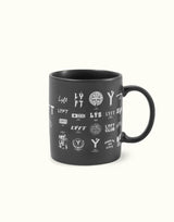 Heritage Logo Mug Cup - Black