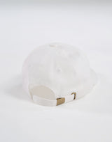 Fitness Club Logo Cap - White