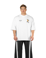 Statue Y Extra Big T-Shirt - White