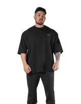 Classic Flag Extra Big T-Shirt - Black