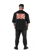 Classic Flag Extra Big T-Shirt - Black
