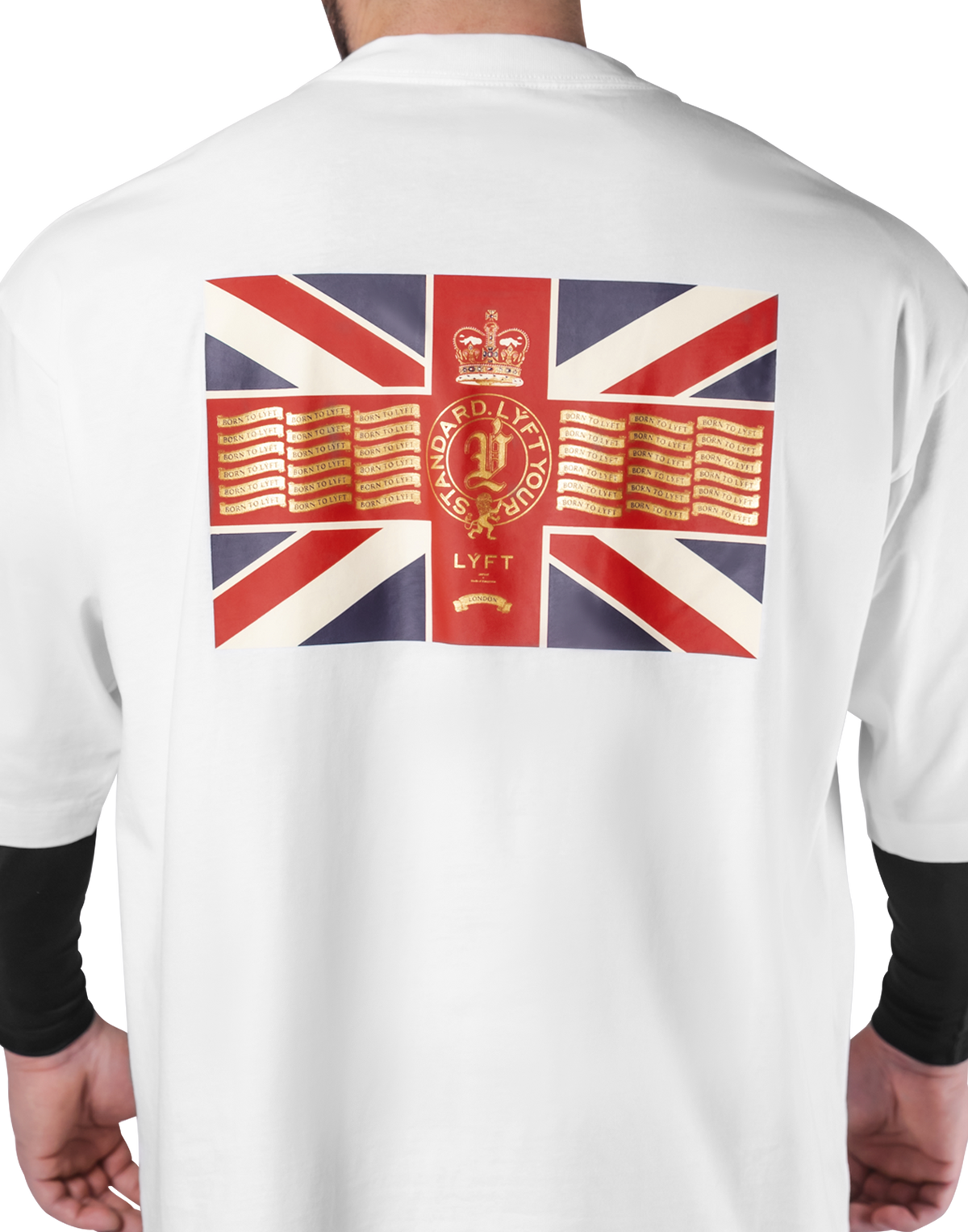 Classic Flag Extra Big T-Shirt - White