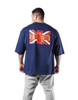 Classic Flag Extra Big T-Shirt - Navy