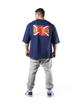 Classic Flag Extra Big T-Shirt - Navy