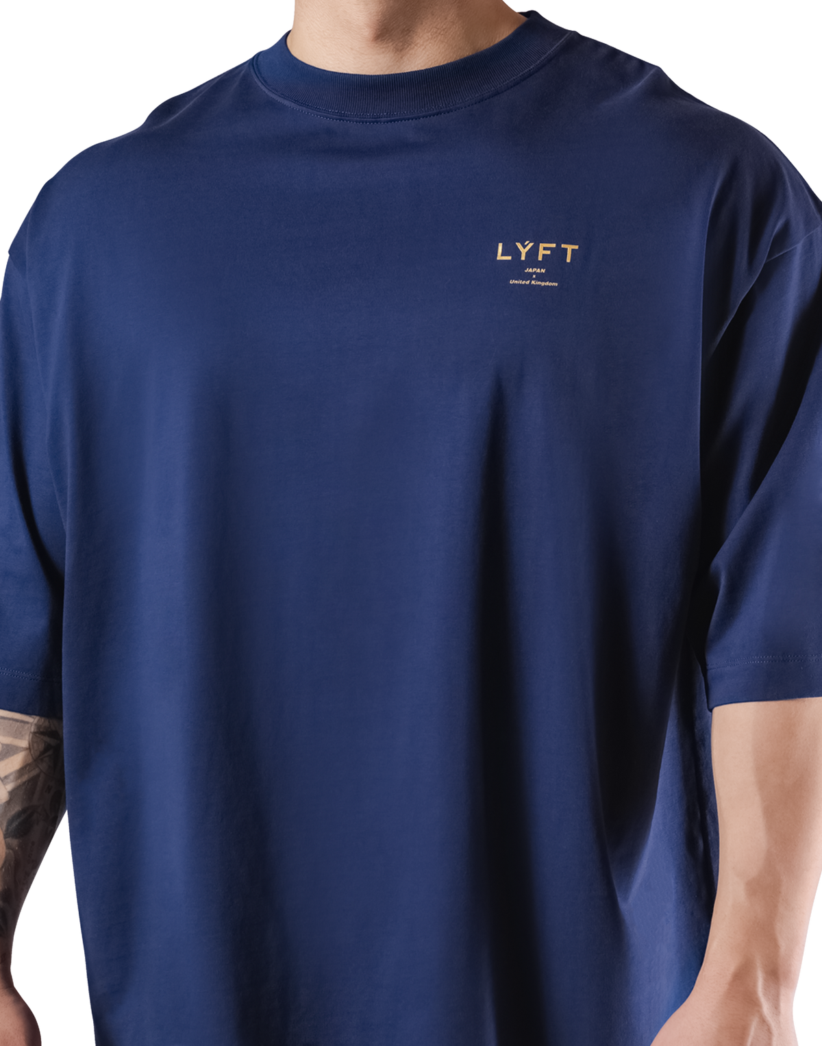 Classic Flag Extra Big T-Shirt - Navy