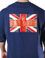 Classic Flag Extra Big T-Shirt - Navy