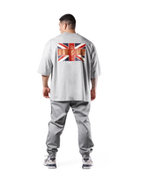 Classic Flag Extra Big T-Shirt - Grey