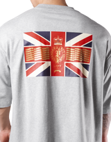 Classic Flag Extra Big T-Shirt - Grey