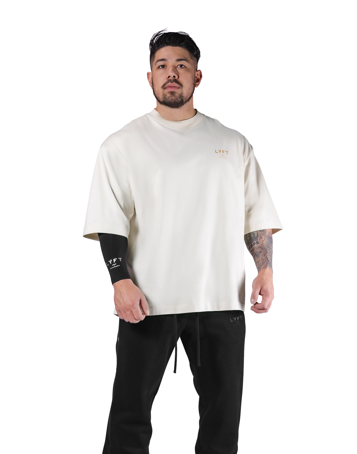Classic Flag Extra Big T-Shirt - Ivory
