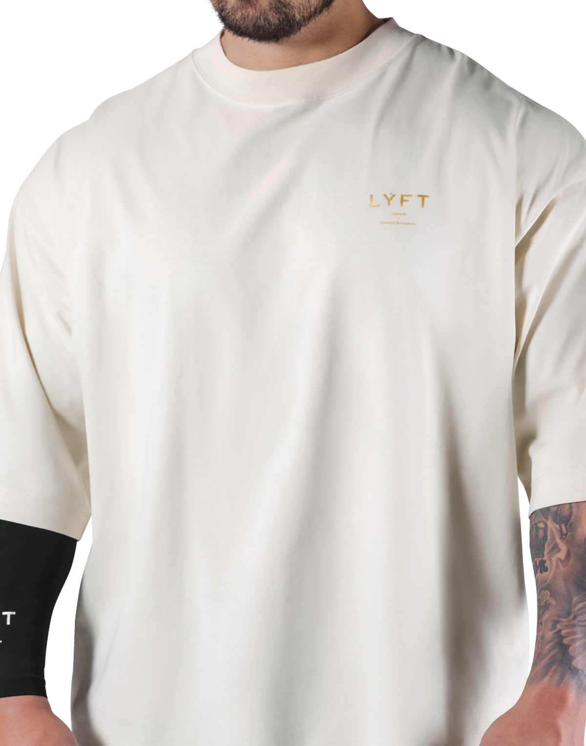 Classic Flag Extra Big T-Shirt - Ivory