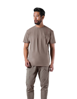 Stretch Waffle Nylon Standard T-Shirt - Sand