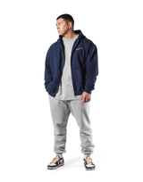 Classic Flag Zip-Up Hoodie - Navy