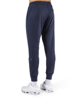 Tapered Stretch Rib Pants - Navy