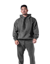 Y Oversize Sweat Hoodie - D.Grey