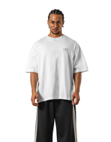 Back Ring Big T-Shirt - White