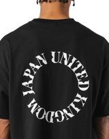 Back Ring Big T-Shirt - Black