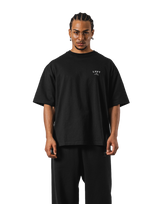 Back Ring Big T-Shirt - Black