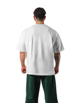 Panther Ý Graphic Vintage Big T-Shirt - White