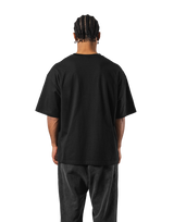 Panther Ý Graphic Vintage Big T-Shirt - Black