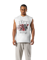 Panther Ý Graphic Vintage Tanktop - White