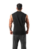 Panther Ý Graphic Vintage Tanktop - Black