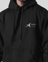 LÝFT × COR Limited Graphic Sweat Hoodie - Black