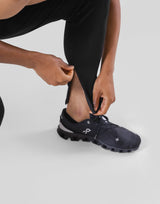 Logo Line Stretch Pants - Black