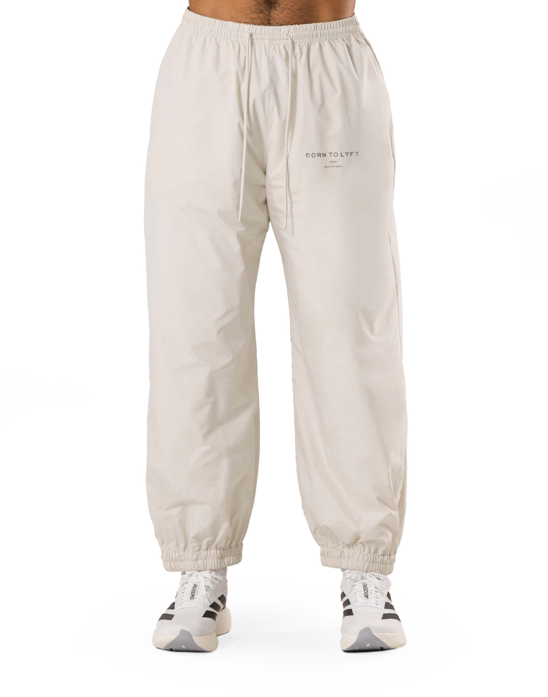 Nylon Lounge Joggers - Ivory – LÝFT