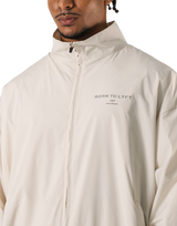 BTL Logo Nylon Jacket - Ivory