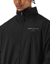 BTL Logo Nylon Jacket - Black