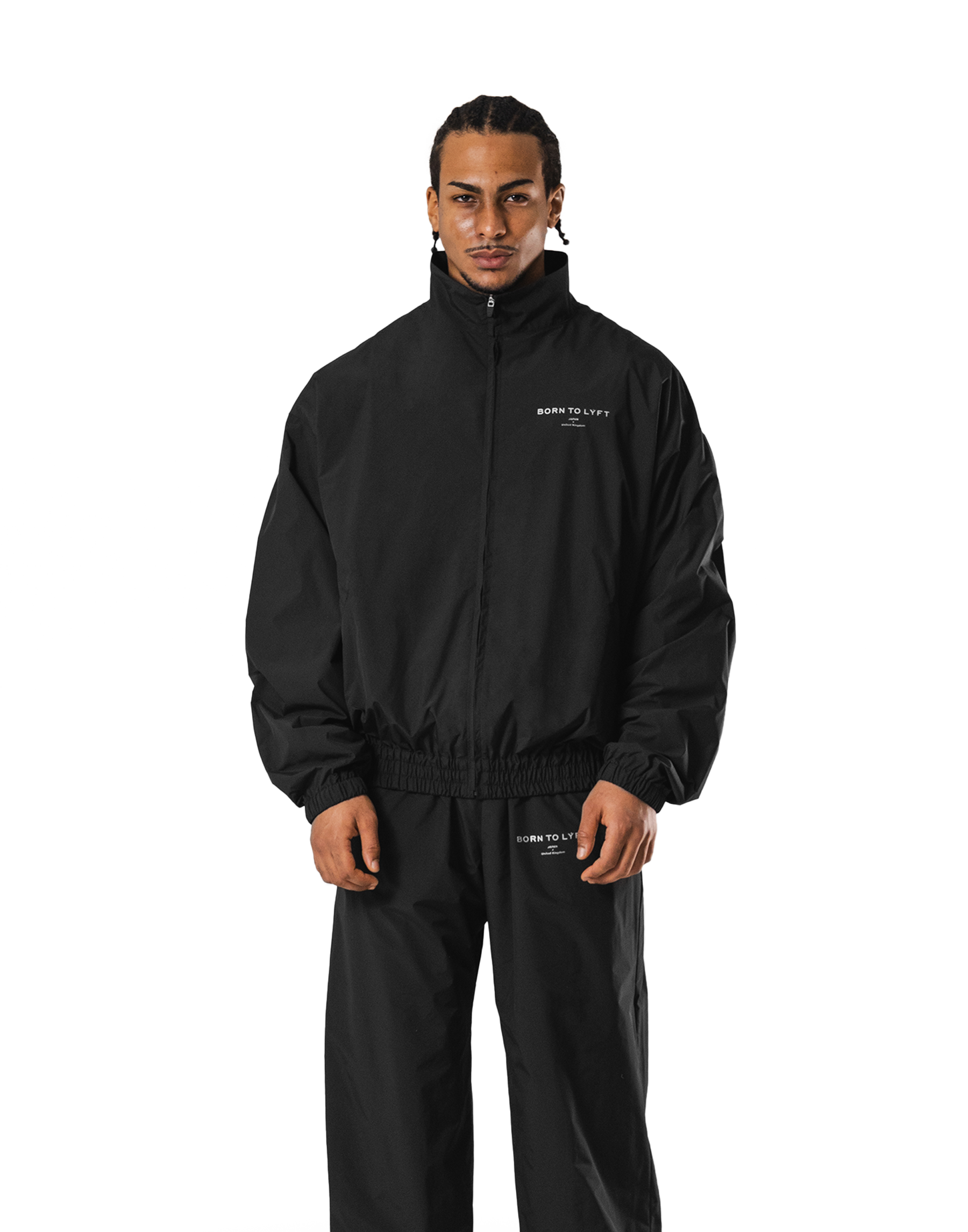 BTL Logo Nylon Jacket - Black – LÝFT