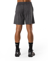 Stretch Nylon Wappen Vintage Shorts - D.Grey