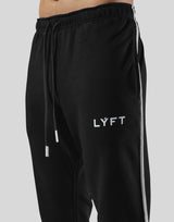 Piping Sweat Pants - Black